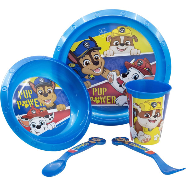 Set Easy 5 Pcs En Estuche Patrulla Canina Pup Power