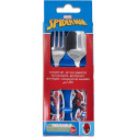 Set 2 Cubiertos Metálicos Spiderman Midnight Flyer