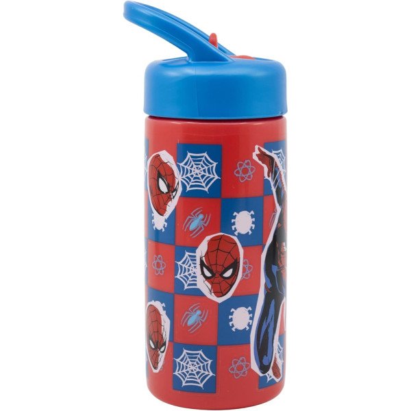Botella Pp Playground 410 ML Spiderman Arachnid Grid