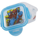 Recipiente Cuadrado 290 ML Spiderman Midnight Flyer