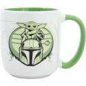 Taza Cerámica Elite 380 ML En Caja Regalo Grogu The Mandalorian 