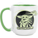Taza Cerámica Elite 380 ML En Caja Regalo Grogu The Mandalorian 
