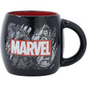 Taza Cerámica Globe 380 ML En Caja Regalo Marvel Pattern 