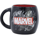 Taza Cerámica Globe 380 ML En Caja Regalo Marvel Pattern 