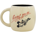 Taza Cerámica Globe 380 ML En Caja Regalo Mickey Mouse Vintage 