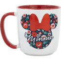 Taza Cerámica Elite 380 ML En Caja Regalo Minnie Mouse Gardening 
