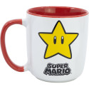 Taza Cerámica Elite 380 ML En Caja Regalo Super Mario 