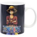 Taza Cerámica 325 ML Changing Color En Caja Regalo One Piece 