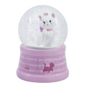 Figura Globo de Nieve Los Aristogatos Marie En Estuche 