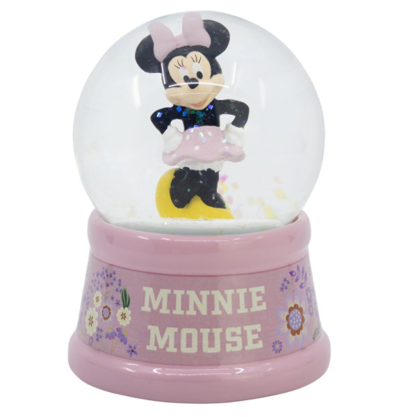 Figura Globo de Nieve Minnie Mouse En Estuche 
