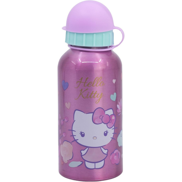 Botella Aluminio Pequeña 400 ML Hello Kitty
