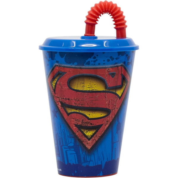 Vaso Caña Easy 430 ML Superman Symbol