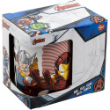 Taza Cerámica 325 ML En Caja de Regalo Avengers Comic Heroes