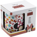 Taza Cerámica 325 ML En Caja de Regalo Minnie Mouse So Edgy Bows