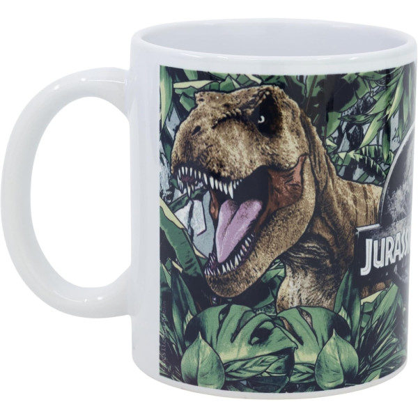 Taza Cerámica Sublimada 325 ML Jurassic World Design 1 