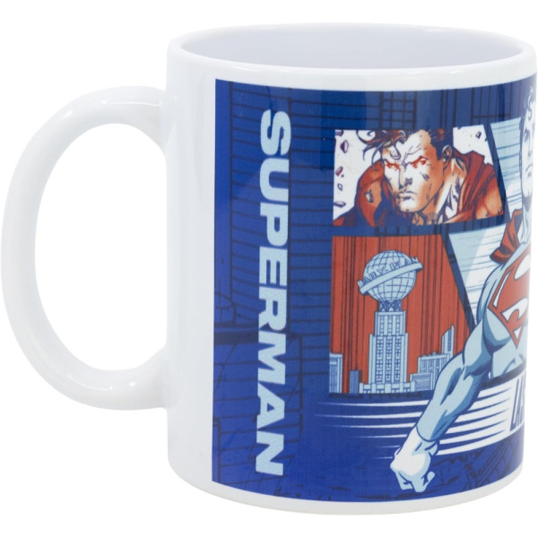 Taza Cerámica Sublimada 325 ML Superman 