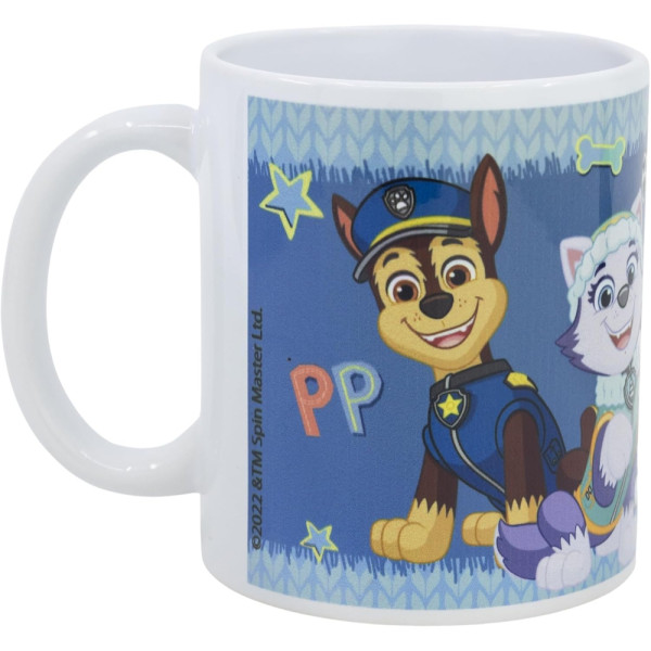 Taza Cerámica Sublimada 325 ML Patrulla Canina Boy Patched Together 