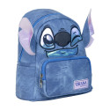 Mochila Casual Moda Denim Stitch Ohana Means Family