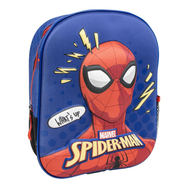 Mochila Guardería 3D Escolar Spiderman Whats Up