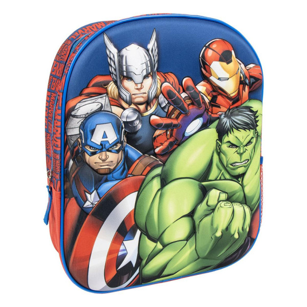 Mochila Guardería 3D Escolar Avengers Force