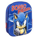 Mochila Guardería 3D Escolar Sonic Prime Run