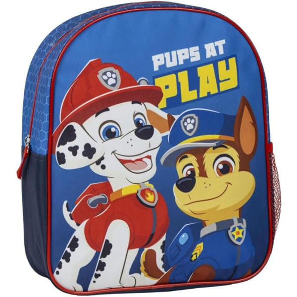 Mochila Guardería Basic Escolar Patrulla Canina Pups At Play