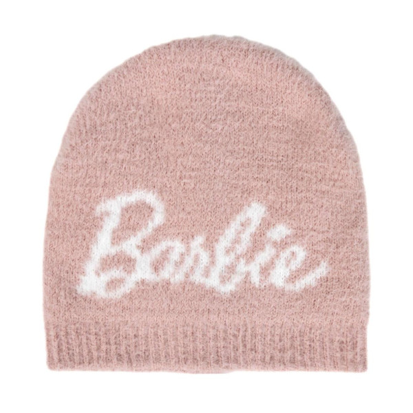 Gorro Barbie Rosa con Logo Niña