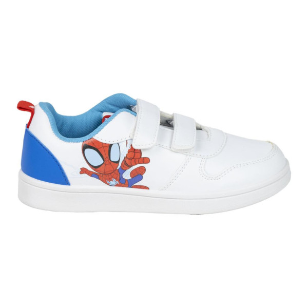Zapatillas Deportivas Spidey Blancas y Azules Niño
