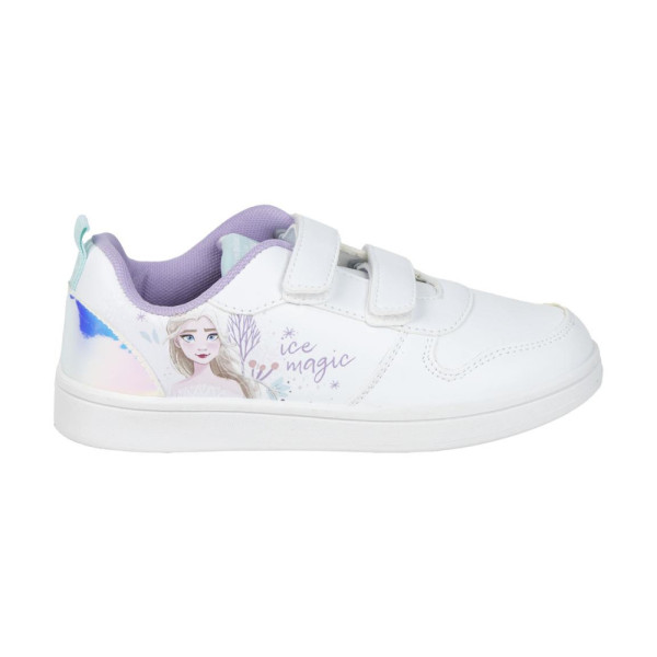 Zapatillas Deportivas Frozen Blancas y Lilas Niña