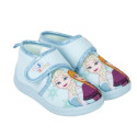 Zapatillas de Casa Media Bota Frozen Elsa y Anna Azules Niña