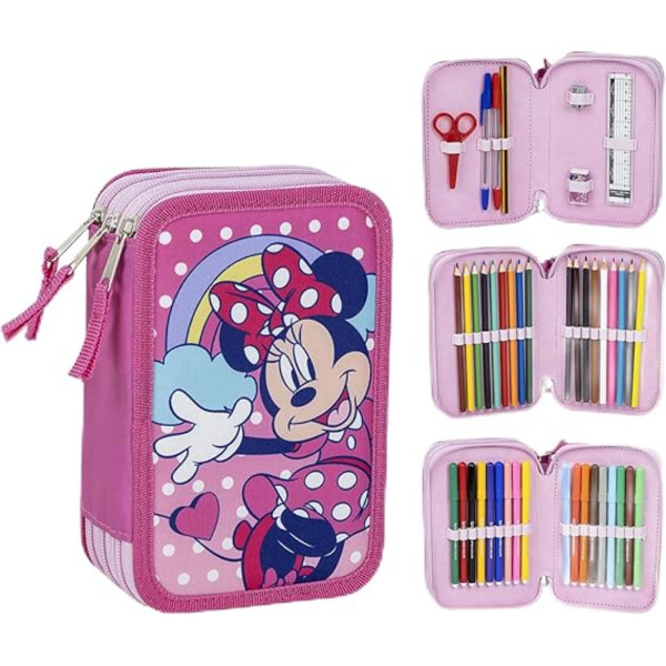 Plumier Triple Premium Minnie Mouse Rainbow