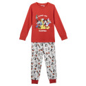 Pijama Manga Larga Mickey Mouse Kind Of Iconic Rojo Niño