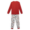 Pijama Manga Larga Mickey Mouse Kind Of Iconic Rojo Mujer