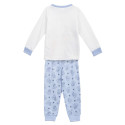 Pijama Manga Larga Bluey y Bingo Azul Niño