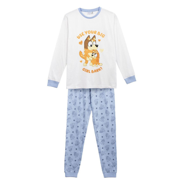 Pijama Manga Larga Bluey Use Your Big Girl Bark! Mujer