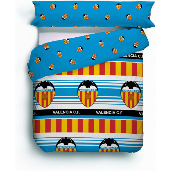 Funda Nórdica Valencia CF Azul Para Cama de 90