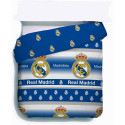 Edredón Digital Real Madrid Blanco y Azul Para Cama 180