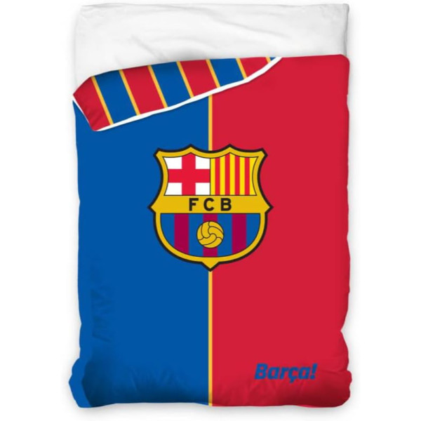 Edredón FC Barcelona Bicolor Barca! Para Cama 90