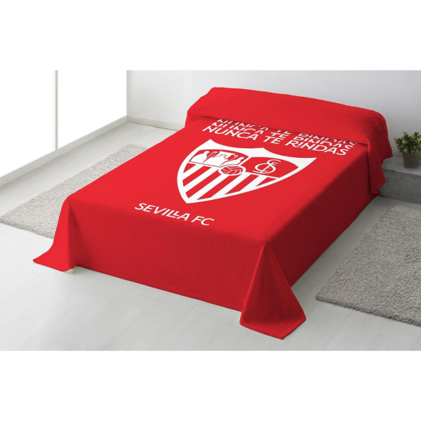 Manta Terciopelo Sevilla FC Nunca Te Rindas 240x160