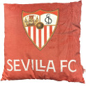 Cojín Sevilla FC Rojo Terciopelo 45x45