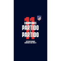 Toalla de Algodón Atlético de Madrid Partido a Partido Azul 150x70