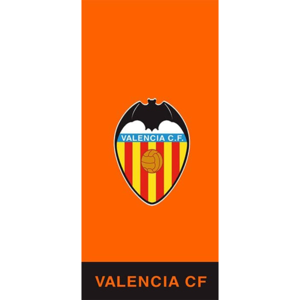 Toalla de Algodón Valencia CF Naranja 150x75