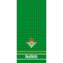 Toalla de Algodón Real Betis Balompié Cuadros 150x75