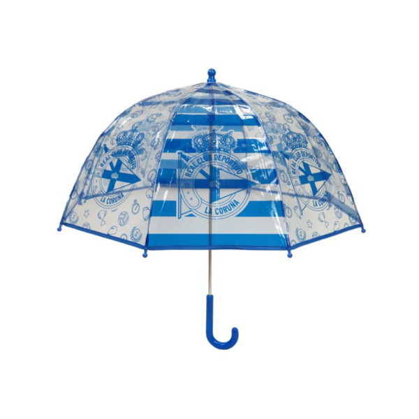 Paraguas Burbuja Transparente Deportivo de La Coruña
