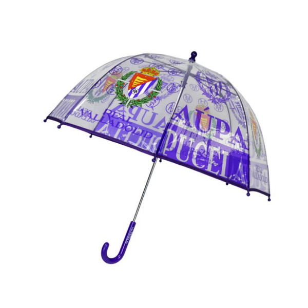 Paraguas Burbuja Transparente Real Valladolid CF Aúpa Pucela