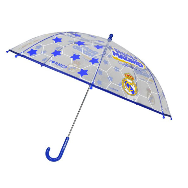 Paraguas Transparente Real Madrid Estrellas