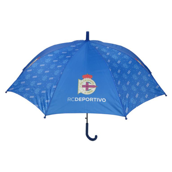 Paraguas Cadete Deportivo de La Coruña Azul Automático