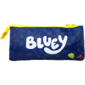 Estuche Portatodo Triple Bluey Leaves