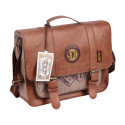 Bolso Satchel Harry Potter Marrón
