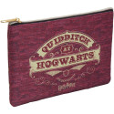 Neceser Maquillaje Harry Potter Hogwarts Burdeos
